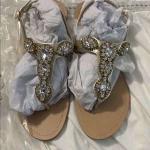 David’s Bridal Summer Glitz Sandals!!